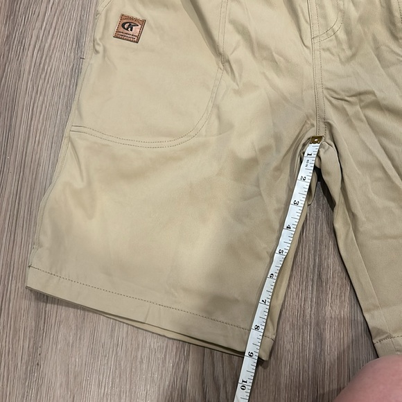 💛NWOT men’s stretch waist tan shorts - Picture 9 of 10